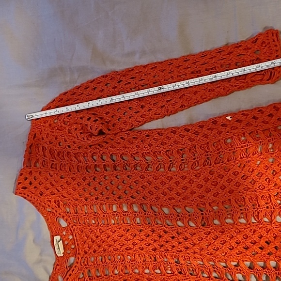 Lucky Brand - s.XS crochet sweater EUC - Picture 3 of 7